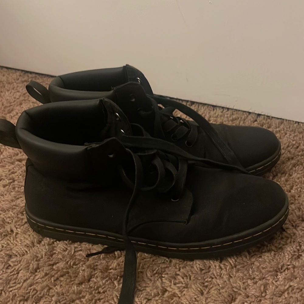 Doc Marten black shoes like new. No box